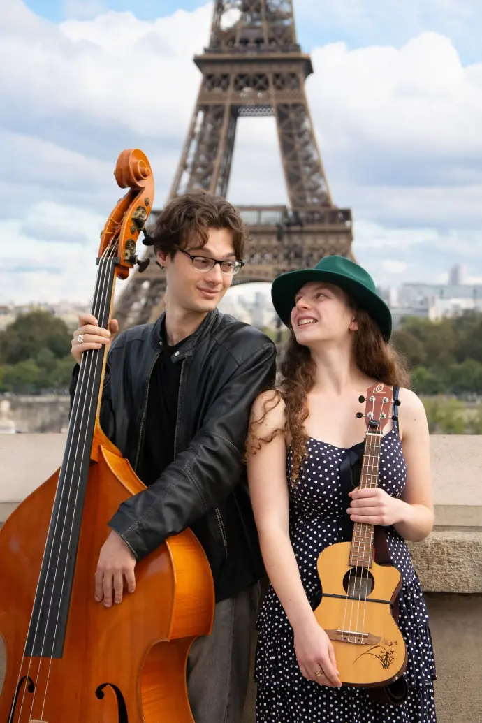Les Rétro-Viseurs Noé Billon Daphné Demontrond Duo musique